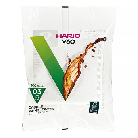 Хартиени филтри Hario V60 02 от Martines Specialty Coffee