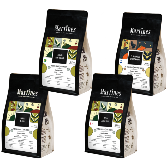 Specialty Coffee subscription "Espresso" 2x250 gr. от Martines Specialty Coffee