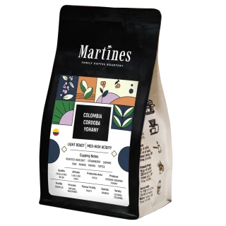 Специално кафе Colombia Cordoba Yohany от Martines Specialty Coffee
